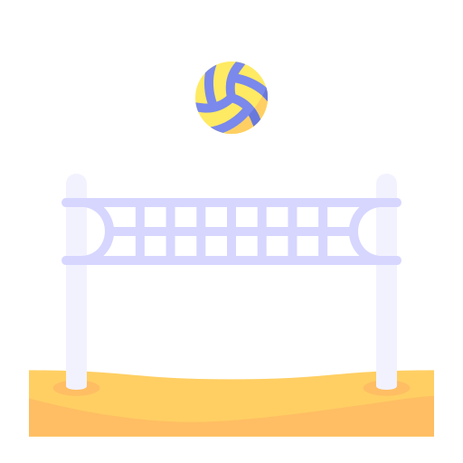 Beach volleyball Generic Flat icon