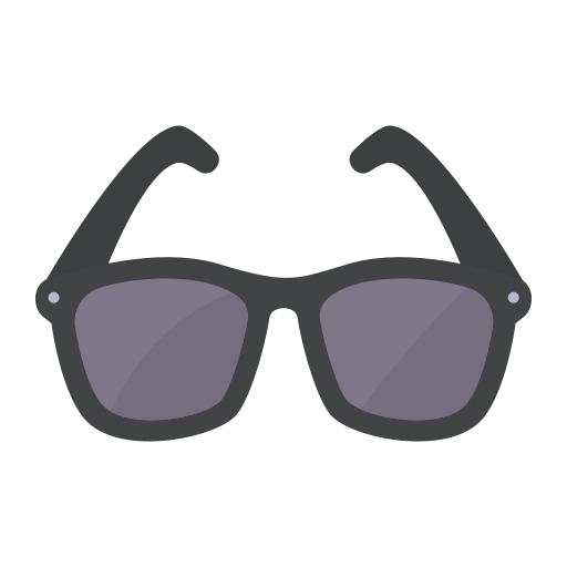 des lunettes de soleil Generic Flat Icône