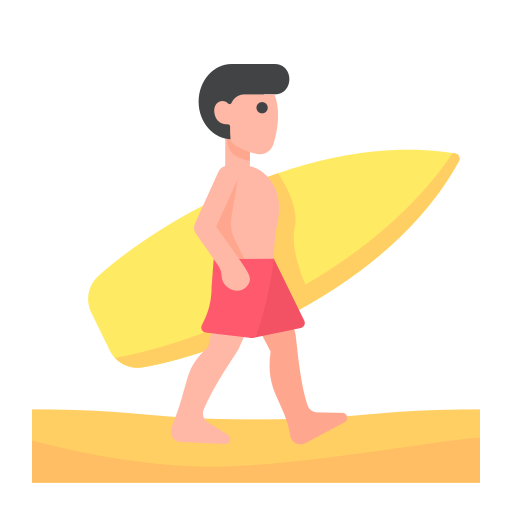 Surfer Generic Flat icon