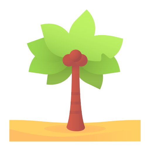 palme Generic Flat Gradient icon