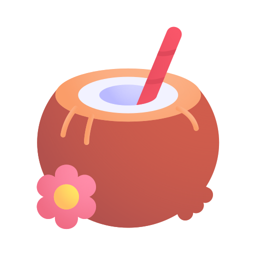 Coconut drink Generic Flat Gradient icon