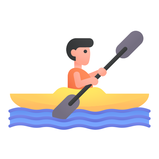 Kayak Generic Flat Gradient icon