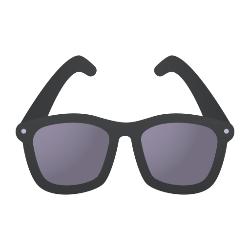 oculos escuros Generic Flat Gradient Ícone