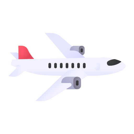 avión Generic Flat Gradient icono