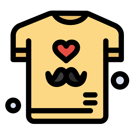 tシャツ Flatart Icons Lineal Color icon