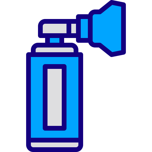 tubo de respiración Berkahicon Lineal Color icono