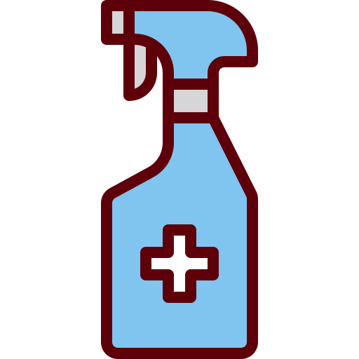 Disinfectant Berkahicon Lineal Color icon