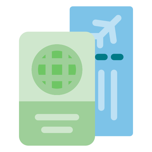 pasaportes Generic Flat icono