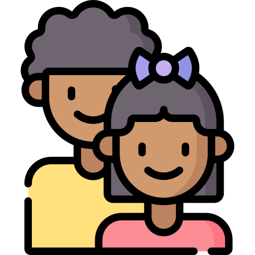 Siblings Special Lineal color icon
