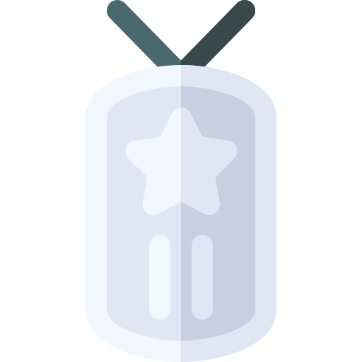 militär Basic Rounded Flat icon