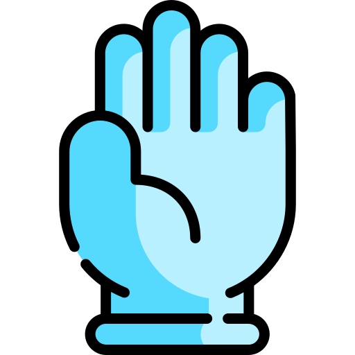 Резиновые перчатки Kawaii Lineal color иконка