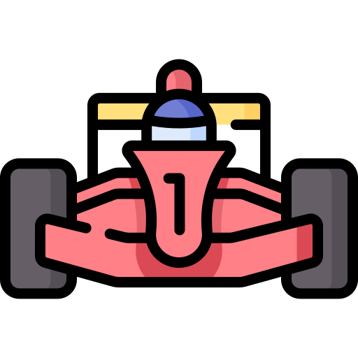 レーシングカー Special Lineal color icon