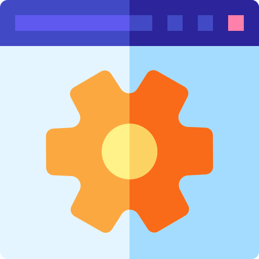 Optimization Basic Rounded Flat icon