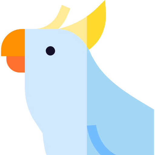 Cockatoo Basic Straight Flat icon