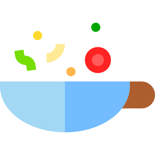 wok Basic Straight Flat ikona