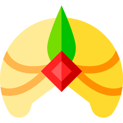 turban Basic Straight Flat ikona