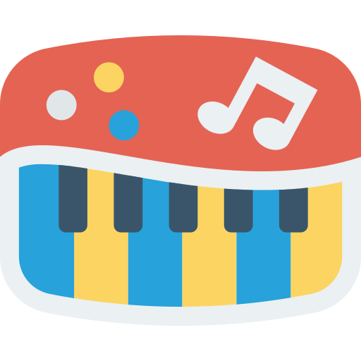 ピアノ Dinosoft Flat icon