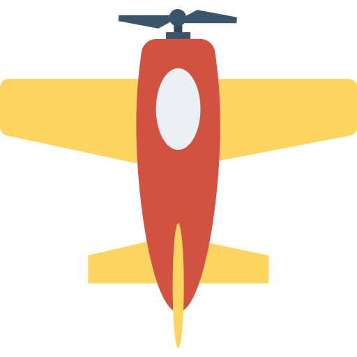 avion Dinosoft Flat Icône