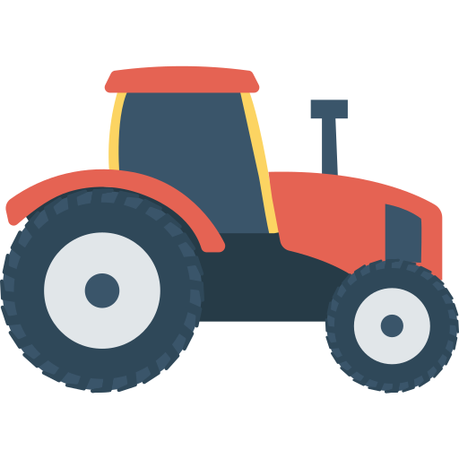 Tractor Dinosoft Flat icon