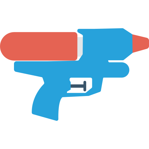 pistola ad acqua Dinosoft Flat icona