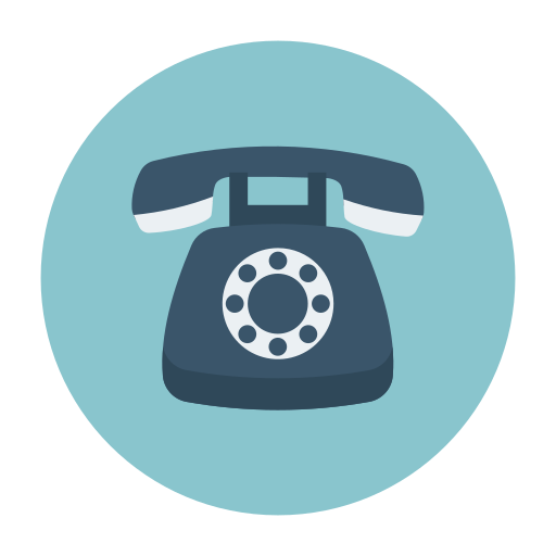 Telephone Dinosoft Circular icon