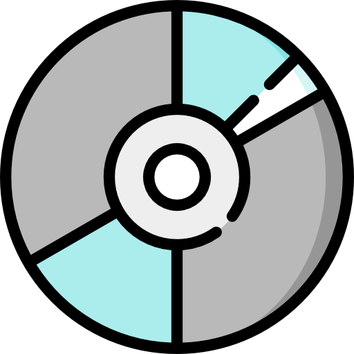 Compact disc Special Lineal color icon
