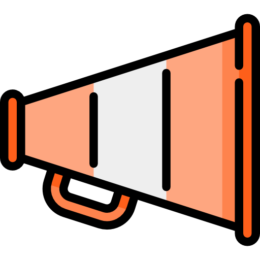 Megaphone Special Lineal color icon