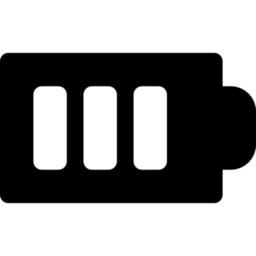 batterie Basic Rounded Filled icon