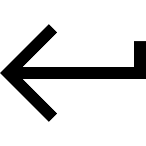 zurück Basic Straight Lineal icon