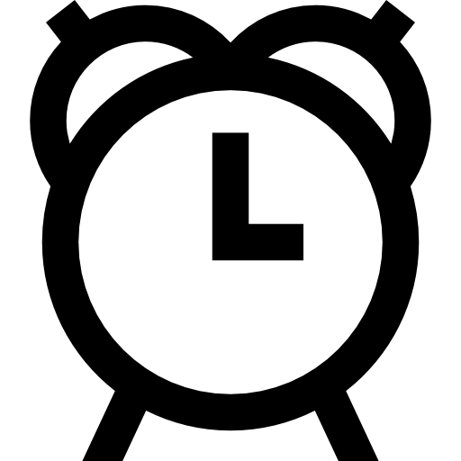budzik Basic Straight Lineal ikona