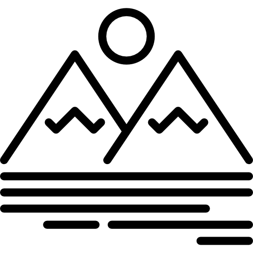 Mountains Special Lineal icon
