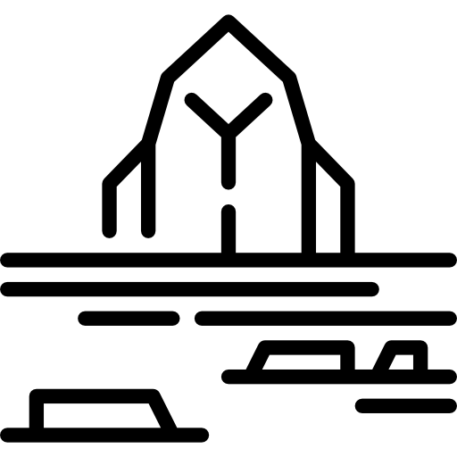 góra lodowa Special Lineal ikona