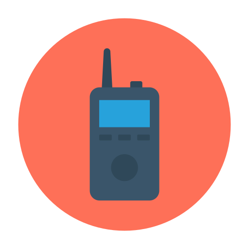 walkie-talkie Dinosoft Circular icoon
