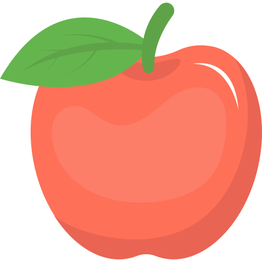 jabłko Dinosoft Flat ikona