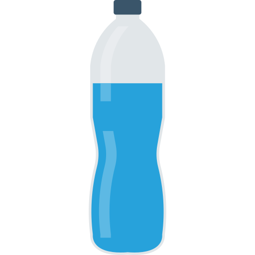 bottiglia d'acqua Dinosoft Flat icona