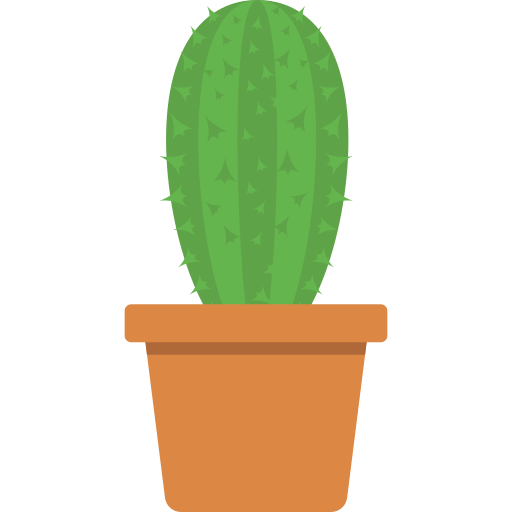 kaktus Dinosoft Flat ikona