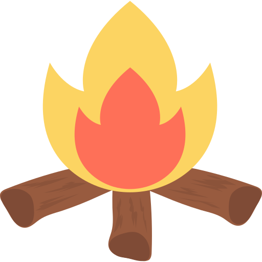 Firewood Dinosoft Flat icon