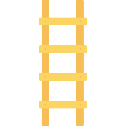 Ladder Dinosoft Flat icon
