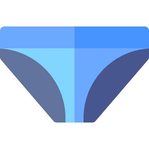 badehose Basic Rounded Flat icon