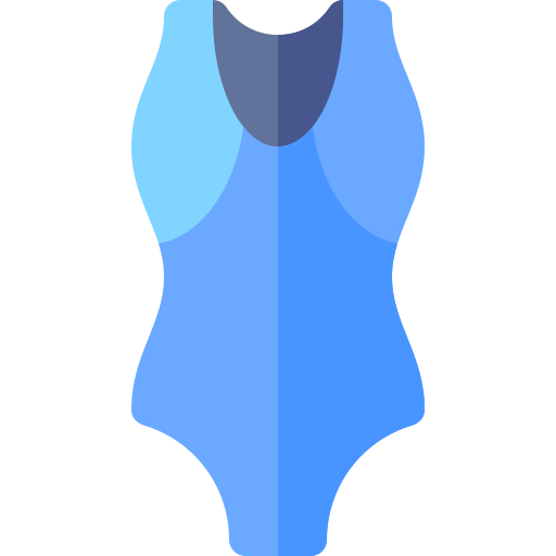 Swimsuit Basic Rounded Flat icon