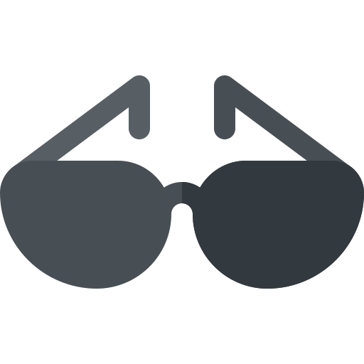 occhiali da sole Basic Rounded Flat icona