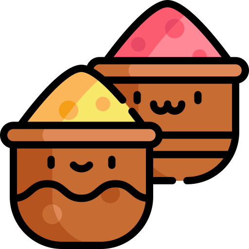 Spices Kawaii Lineal color icon