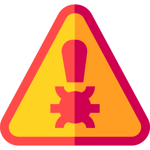 Alert Basic Straight Flat icon