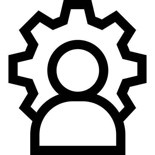 amministratore Basic Straight Lineal icona