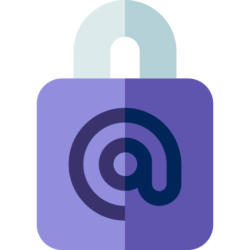 Lock Basic Straight Flat icon