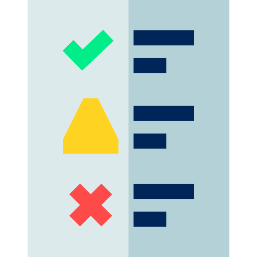 rapporto Basic Straight Flat icona