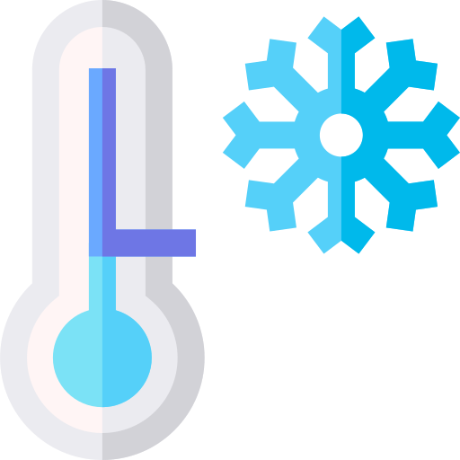 Cold Basic Straight Flat icon