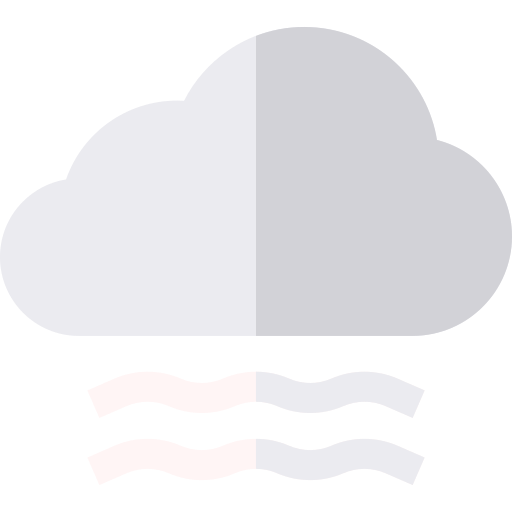 Туман Basic Straight Flat иконка