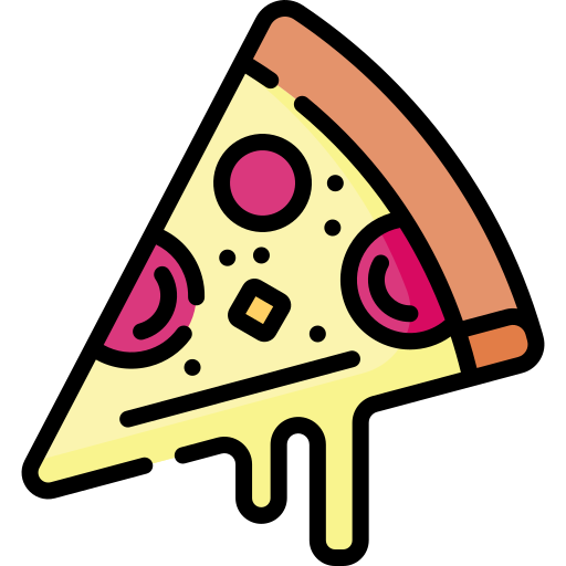 tranche de pizza Special Lineal color Icône