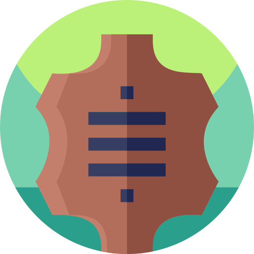 Leather Geometric Flat Circular Flat icon